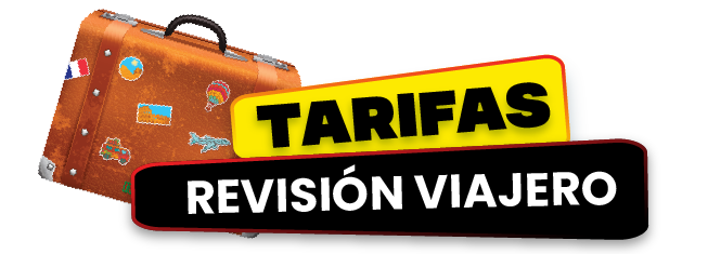 tarifas revision para viajero